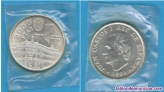 Moneda de plata 2000 pts asamblea fmi juan carlos