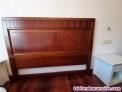 Fotos del anuncio: Cabecero de cama en cerezo de 150