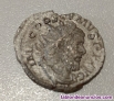 Moneda antigua imperio romano, antoniniano de plata, pstumo, emperador romano-g