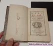 Libro antiguo de literatura y poesa de 1775,lart d'aimer,nouveau poeme en six 