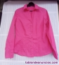 Camisa Rosa Manga Larga T/M/38. Casi Nueva