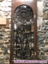 Fotos del anuncio: Puerta de portal antigua: madera maciza y forja