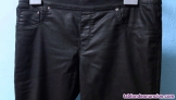 Fotos del anuncio: Pantaln negro de mujer, con brillo. H&M. Talla 42.