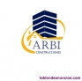Reformas ARBI contrucciones
