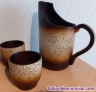 Fotos del anuncio: Jarra ceramica bitono con 6 vasos