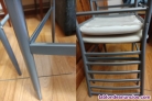 Fotos del anuncio: 2  sillas  de  hierro  tapizadas  25  €