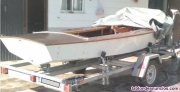 Snipe, barco de madera restaurado