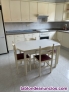 Fotos del anuncio: Mesa cocina extensible, lacada blanco, en buen estado.