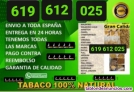 619 61 20 25 tabaco por kilos para liar o entubar tambien cartones de tabaco