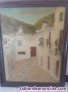 Acuarela de calle de Pampaneira (Alpujarra)