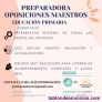 Preparadora oposiciones primaria