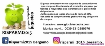 Risparmi 2015 -- venta de artculos escolares y juegos infantiles