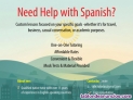 One-on-One Spanish Lessons