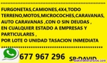 Compro coches usados furgonetas 