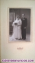 Fotografa de boda con cuaderno original. 1930. ESTUDIOS ALONSO. BARCELONA