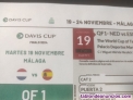 Fotos del anuncio: Vendo 2 entradas Copa Davis dia 19=11=2024 espaa=holanda