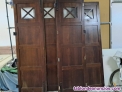 Fotos del anuncio: Vendo puerta cochdera superbarata en madera maciza