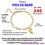 Pulsera Pies de Bebe desde 24 euros 