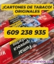 Tabaco de liar o entubar, rubio o negro, y cartones de tabaco (609 238 935)