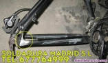 Soldadura cuadro bici