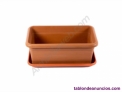 Fotos del anuncio: Jardinera Rstica Maxi Terracota con Plato