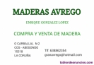 Compro madera de eucalipto y pino