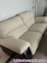 Sof 2 plazas beige y marrn + sillon 1 plaza Como nuevo Beige y Marrn  Tela 