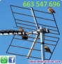 Antenista. Averas e instalaciones.