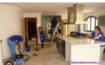 Limpieza final de obra de piso 