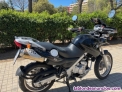 Moto bmw f 650 gs negra
