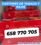 Tabaco por kilos de liar y entubar, rubio y negro, tamb cartones (658 770 705)