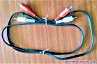 Cable de audio 2x rca macho - 2x rca macho