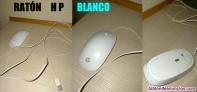 Fotos del anuncio: Ratn  blanco  hp  y  ratn  negro  logitech  8  €