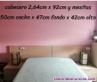 Fotos del anuncio: Vendo cabecero y mesitas dormitorio
