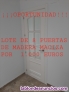 8 puertas macizas sapelly como nuevas