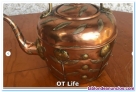Fotos del anuncio: Tetera antigua de cobre con detalles en bronce y estao +50 aos
