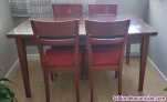 Fotos del anuncio: Vend mesa d saln y cuatro sillas y mesa d centro 