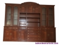 Fotos del anuncio: Oferta gran mueble de salon en madera satinada2
