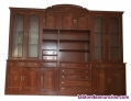 Fotos del anuncio: Oferta gran mueble de salon en madera satinada2