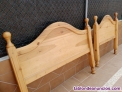 Fotos del anuncio: Venta de dos cabeceros de cama de madera 
