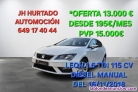 Seat leon 1.6 tdi 115 cv reference edition diesel manual