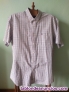 Camisa caballero rayas formando cuadros