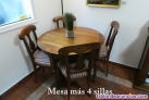 Fotos del anuncio: Vendo mesa extensible y 4 sillas de comedor