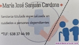 Fotos del anuncio: Se ofreece sociosanitaria