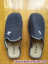 Zapatilla caballero gris oscuro