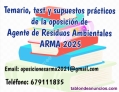 Fotos del anuncio: Temario, test y supuestos para la oposicion arma 