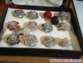 Fotos del anuncio: 14 Anillos Bisutera Fina de Tematica Flores
