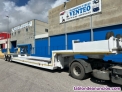 Semirremolque Gndola rebajada portatubos Marca Tecnometal modelo 	G375 ao 2001