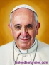 Fotos del anuncio: Papa francisco. Cuadro con bastidor 