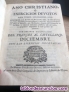 Fotos del anuncio: Libro de 1774 ao christiano o exercicios devotos 